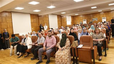 حفل استقبال الطلاب الجدد بكلية طب الأسنان بجامعة الفيوم
