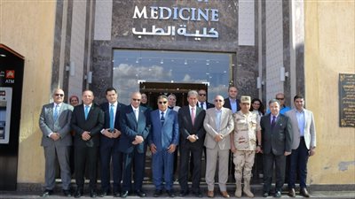 محافظ الدقهلية يزور جامعة الدلتا للعلوم والتكنولوجيا بجمصه