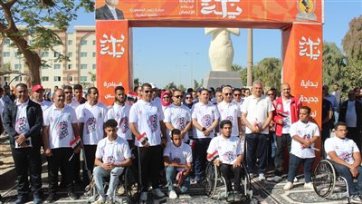 زراعة المنيا تشارك في فعاليات مبادرة 100 يوم رياضة 