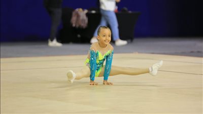 مريم الطوخي تفوز بالميدالية الذهبية في كأس مصر للجمباز 