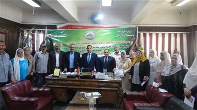 الاقليمي للاغذية و الاعلاف و مديرية زراعة القليوبية ينظمان  دورة تدريبية عن المشروم