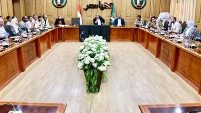 اجتماع تنسيقي  لمناقشة مشروعات المبادرة الرئاسية 