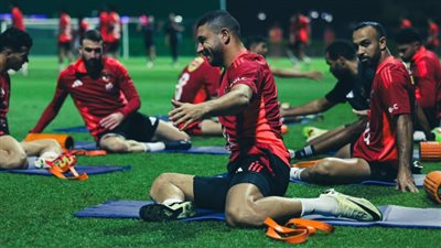 الأهلي يستأنف تدريباته إستعداداً لنهائي السوبر المصري
