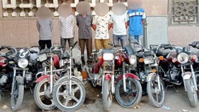 سقوط 3 عناصر إجرامية تخصصوا في سرقة الدراجات النارية بأوسيم