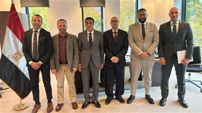 هجرس والجندي يرحبان بالسفير المصري ببولندا