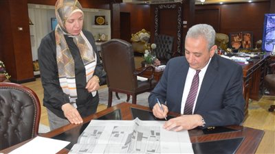 محافظ الغربية يعتمد الأحوزة العمرانية لــ21 قرية و115 عزبة