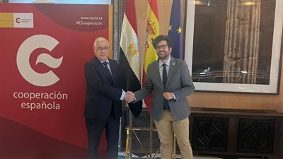 النائب العام يلتقي مدير الوكالة الإسبانية للتعاون الدولي من أجل التنمية