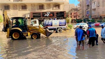 قليوب عطشانة.. كسر مفاجئ في الخطوط الرئيسية لمياه الشرب 