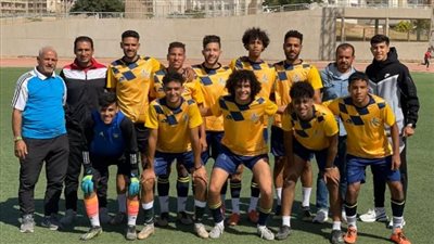 نادي جامعة حلوان يحقق فوزاً مستحقاً على المعصرة في مباراة ودية