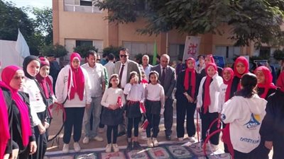 وكيل تعليم الغربية يتفقد فعاليات مبادرة 