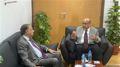 رئيس جامعة النيل يستقبل رئيس لجنة الشؤون الإفريقية بمجلس النواب