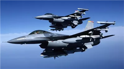 وصول سرب من طائرات F-16 الأمريكية إلى الشرق الأوسط 