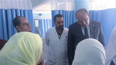 وكيل صحة الدقهلية يتفقد سير العمل بمستشفى جمصة المركزى 