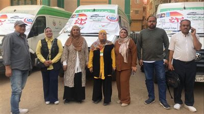 مديرية الصحة بالقليوبية تنظم قافلة طبية مجانية في قرية زاوية بلتان
