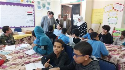 وكيل تعليم الغربية يتابع سير الدراسة بمدارس سمنود