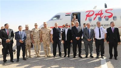 محافظ الوادي الجديد يستقبل مدير جمعية المحاربين القدماء وضحايا الحرب 