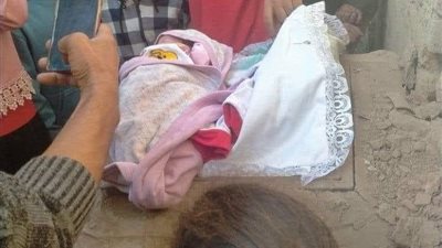 بالحبل السري.. العثور على طفلين حديثي الولادة أمام مدرسة بالمنوفية 