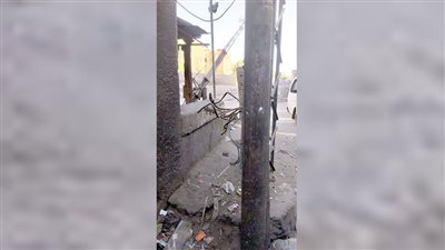 أعمدة الإنارة.. الموت الم}شوف