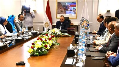 محافظ جنوب سيناء يستقبل وفد الاتحاد العربي للإعلام