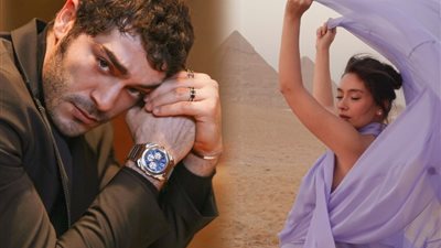 نسليهان أتاغول وبوراك دينيز يستمتعان بزيارتهما لمصر (صور)