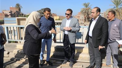 بطول 1100 متر.. تطوير ورفع كفاءة الجزيرة الوسطى في الباجور بالمنوفية 