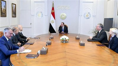 الرئيس السيسي يثمن العلاقة بين مصر و