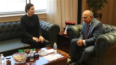 وزير الكهرباء يستقبل سفيرة قبرص بالقاهرة لبحث سبل دعم وتعزيز التعاون والاستثمارات المشتركة 