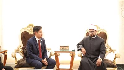 أمين البحوث الإسلامية يستقبل وفدًا من سلطنة بروناي برئاسة السفير