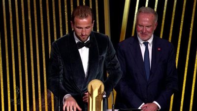 هاري كين وكيليان مبابي يتقاسمان جائزة أفضل هداف في العالم لعام 2024