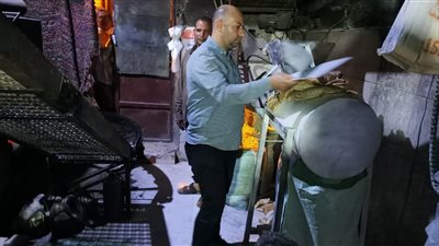 حملات تموينية على مخابز فوه والحامول
