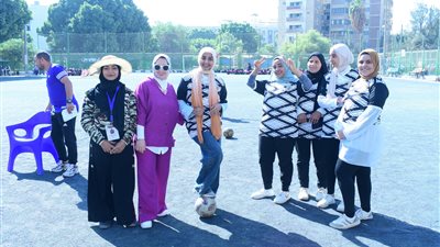 350 طالبة بجامعة سوهاج تشاركن فى فعاليات اليوم الرياضي للفتاة الجامعية   