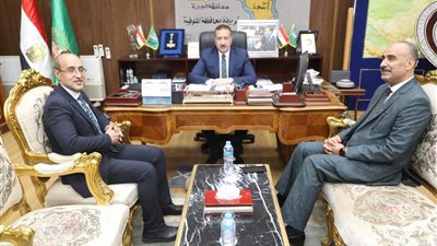محافظ المنوفية يلتقي وكيل وزارة التربية والتعليم الجديد