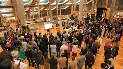 مكتبة الإسكندرية تشهد افتتاح المعرض الفني الدولي 