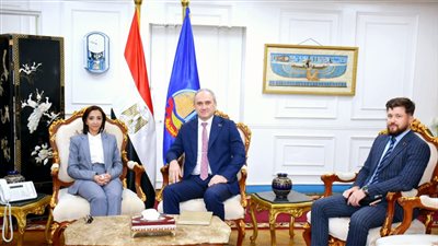 محافظ البحيرة تستقبل سفير دولة بيلاروسيا