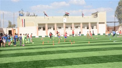 محافظ الغربية يفتتح الملعب السباعي بقرية ششتا بمركز زفتى 