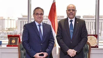 وزير العمل يلتقي السفير علاء حجازي قبل استلام مهامه كمندوب بالأمم المتحدة