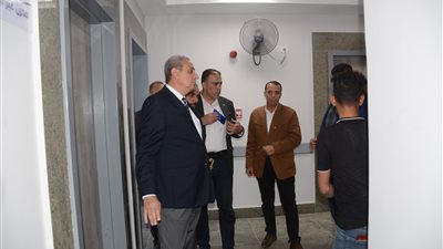 محافظ الغربية يتفقد مشروعات «حياة كريمة» بقرية نهطاى