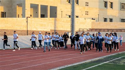 جامعة الملك سلمان الدولية تنظم ماراثون رياضي