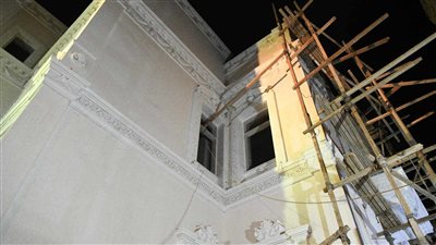 ترميم قصر جبره شنودة التراثي المملوك لمطرانية قوص ونقادة فى قنا