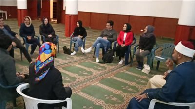 محاضرة تعريفية عن الإسلام لوفد من جامعة جافيريانا في بوغوتا بكولومبيا