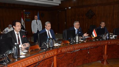 محافظ الغربية يشهد الاجتماع الدوري لمجلس جامعة طنطا