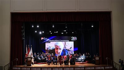 احتفالية الذكرى العشرين على إنشاء الجامعة البريطانية في مصر 