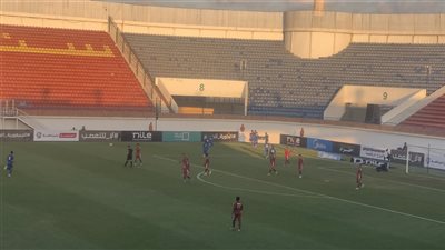 تقدم سموحة بهدفين مقابل هدف على حرس الحدود فى الشوط الاول 