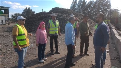 محافظ الدقهلية يتابع أعمال لجان المرور علي مصانع تدوير المخلفات 