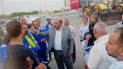 الانتهاء من أعمال الإصلاح لخط طرد مياه القنطرة غرب