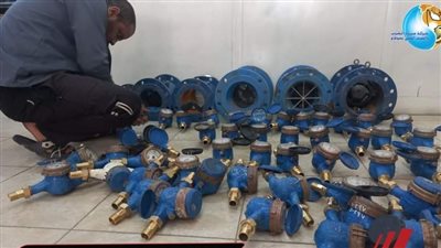 فحص واستبدال 51 ألف عداد مياه خلال عام 2024 بسوهاج