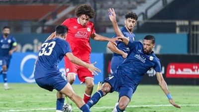  التعادل يحسم مباراة إنبي ومودرن سبورت في الدوري المصري
