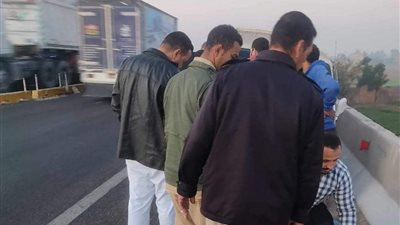 إصابة 3 أشخاص اثر حادث مروري أعلى الطريق الإقليمي بالمنوفية