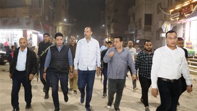 محافظ سوهاج يتفقد أعمال تطوير منطقة الثلاث كبارى ومدخل إدفا وأولاد نصير