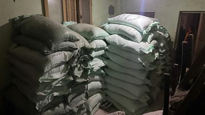 ضبط 12 طن دقيق بلدى مدعم بالمنوفية قبل بيعهم بالسوق السوداء  